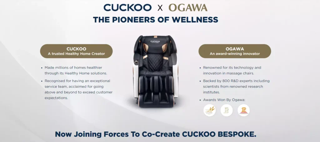 cuckoo massage chair